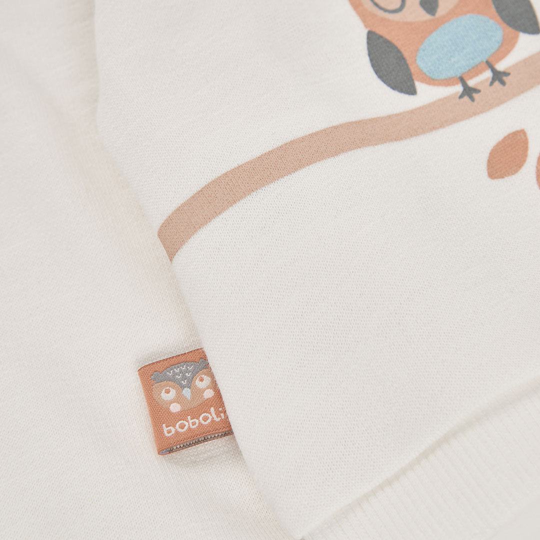 Conjunto felpa sudadera con pantalón avellana bebé niño