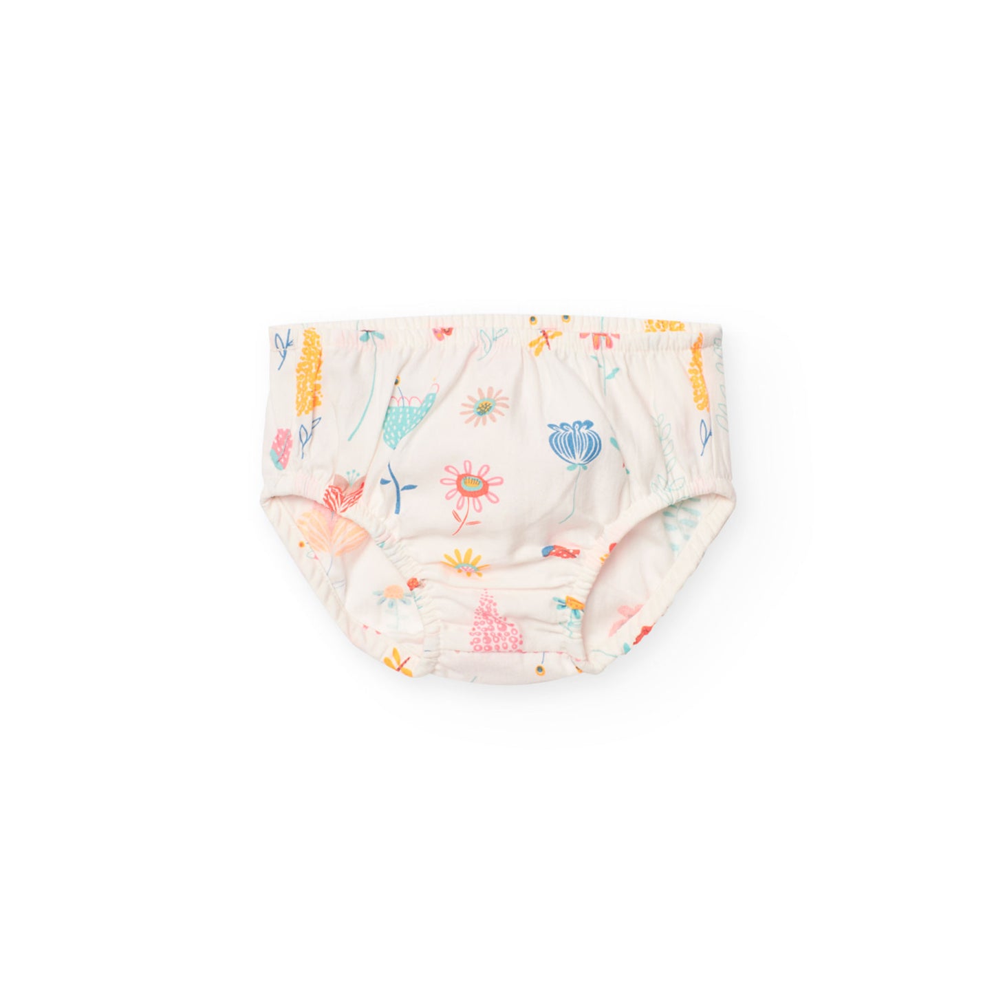 Vestido satén jardín para mini niña