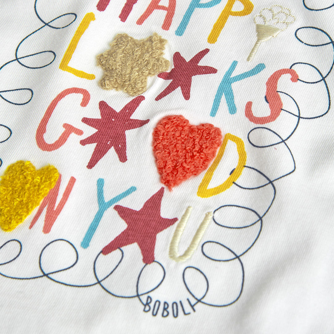 Conjunto topos blusa con leggings mini niña