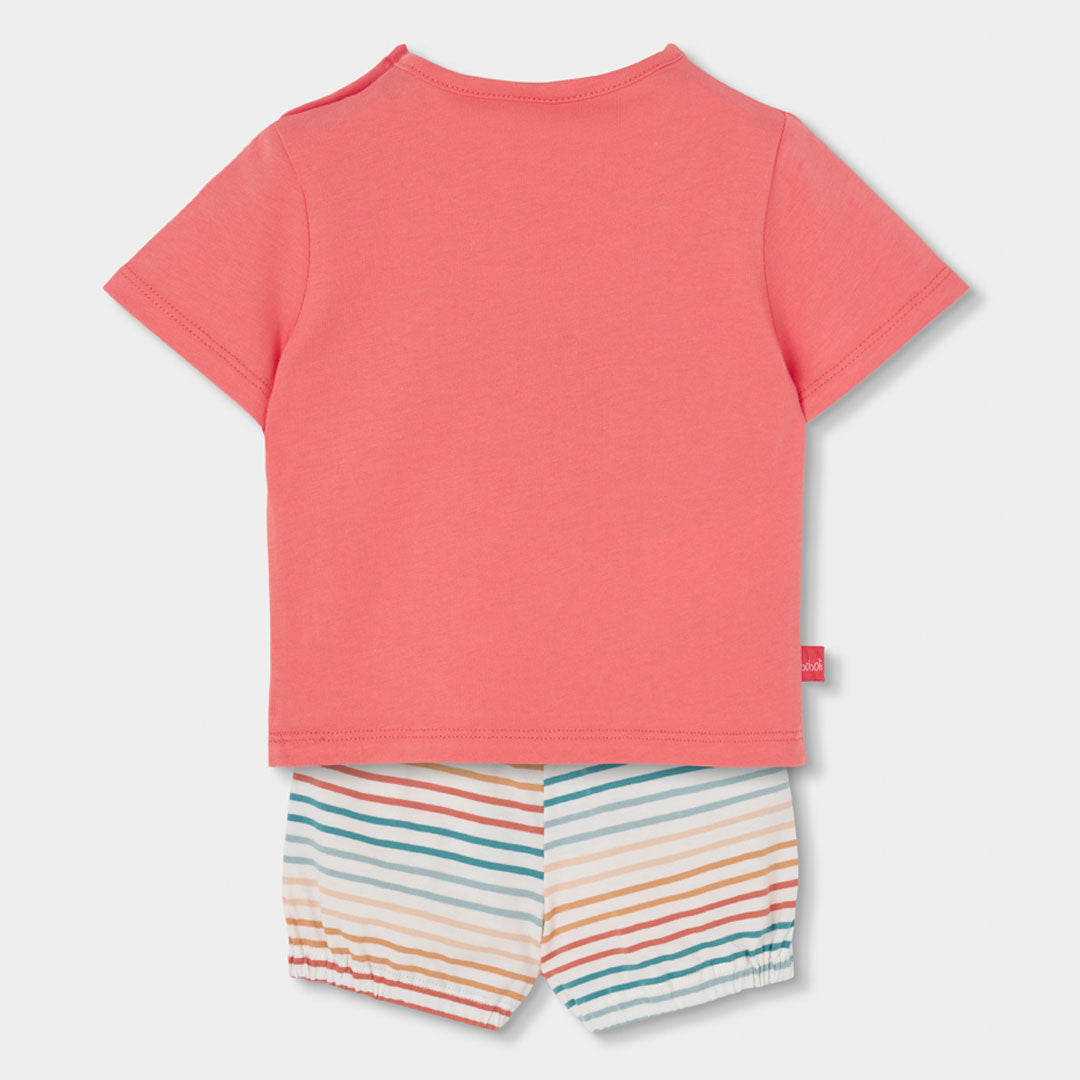 Conjunto coral hippo bebé niño