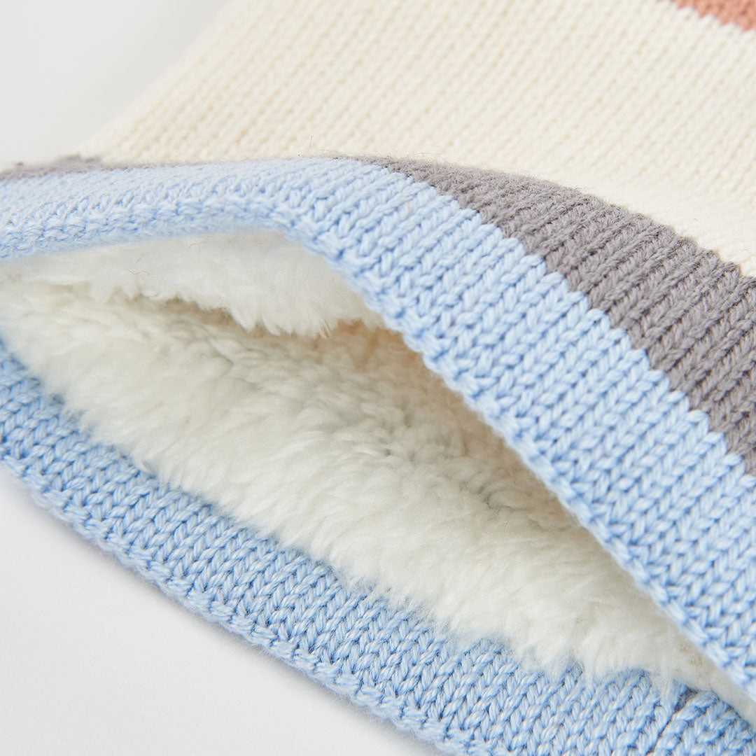 Pack gorro, bufanda y guantes búho para bebé niño