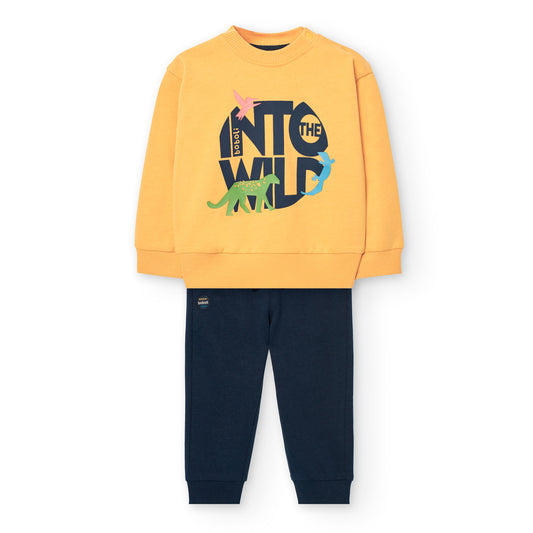 Conjunto de pants Wild 2 piezas para mini niño