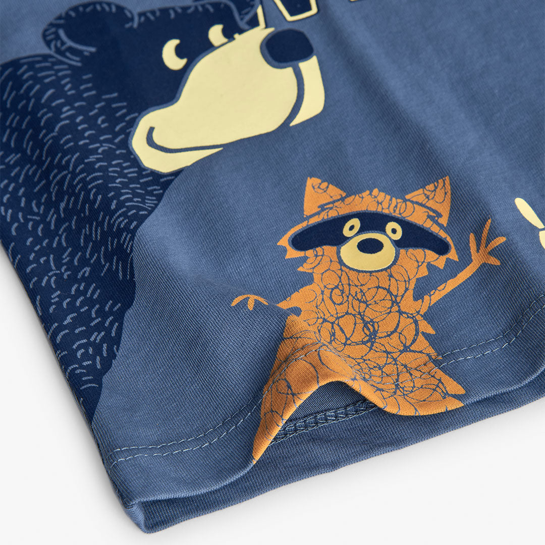 Playera animales STAY WILD mini niño