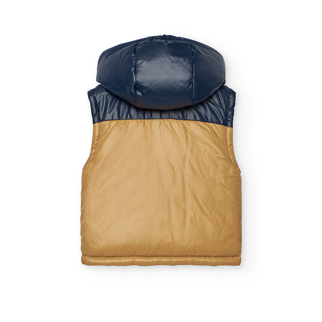 Chaleco reversible animales mini niño