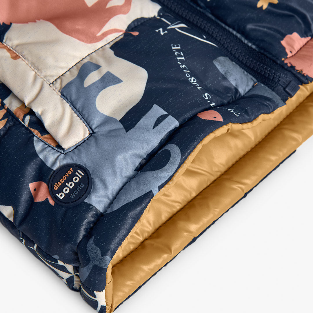 Chaleco reversible animales mini niño