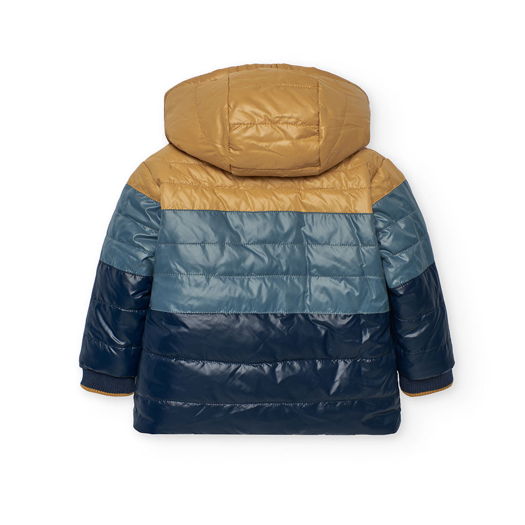 Chamarra reversible animales mini niño