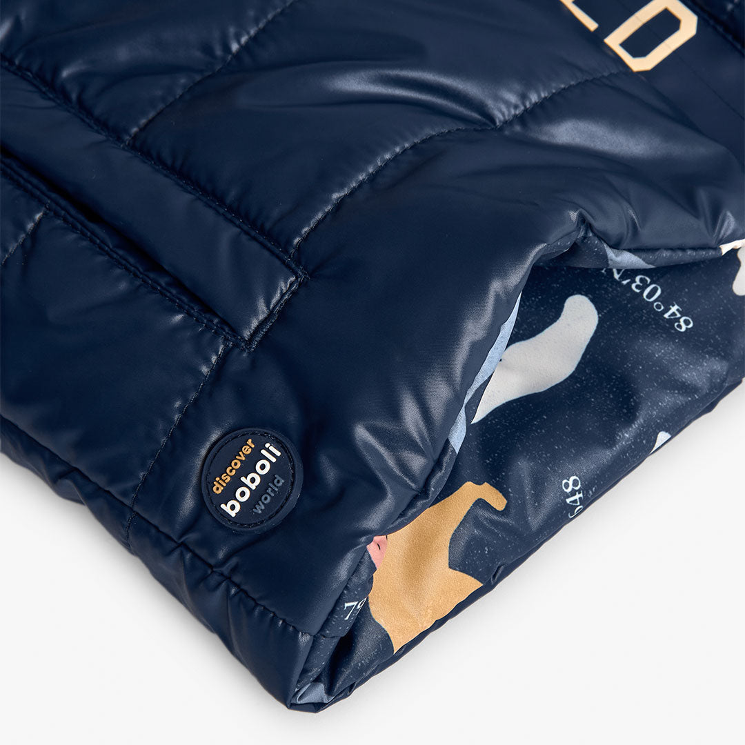 Chamarra reversible animales mini niño