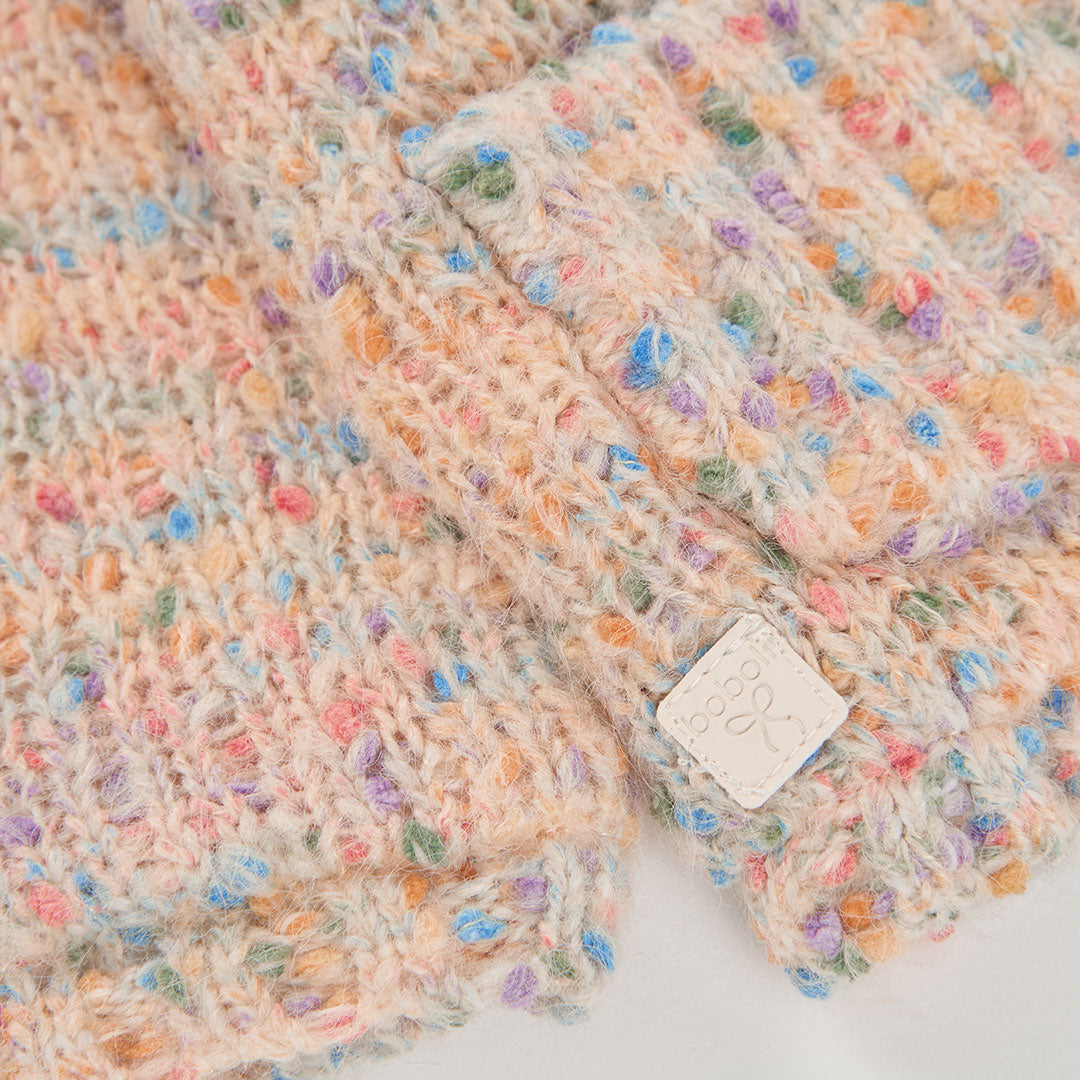 Chamarra tricot colorcitos bebé niña y mini niña