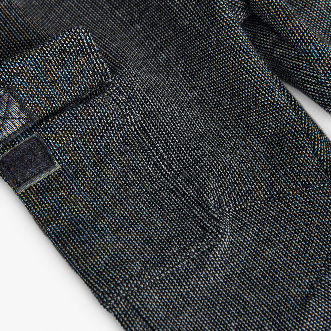 Pantalón punto fantasía gris mini niño