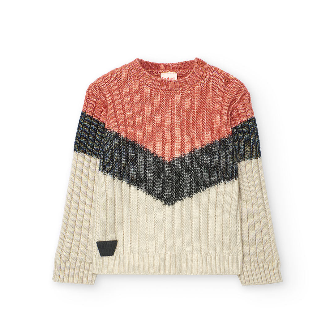 Suéter lana tricot caldera mini niño