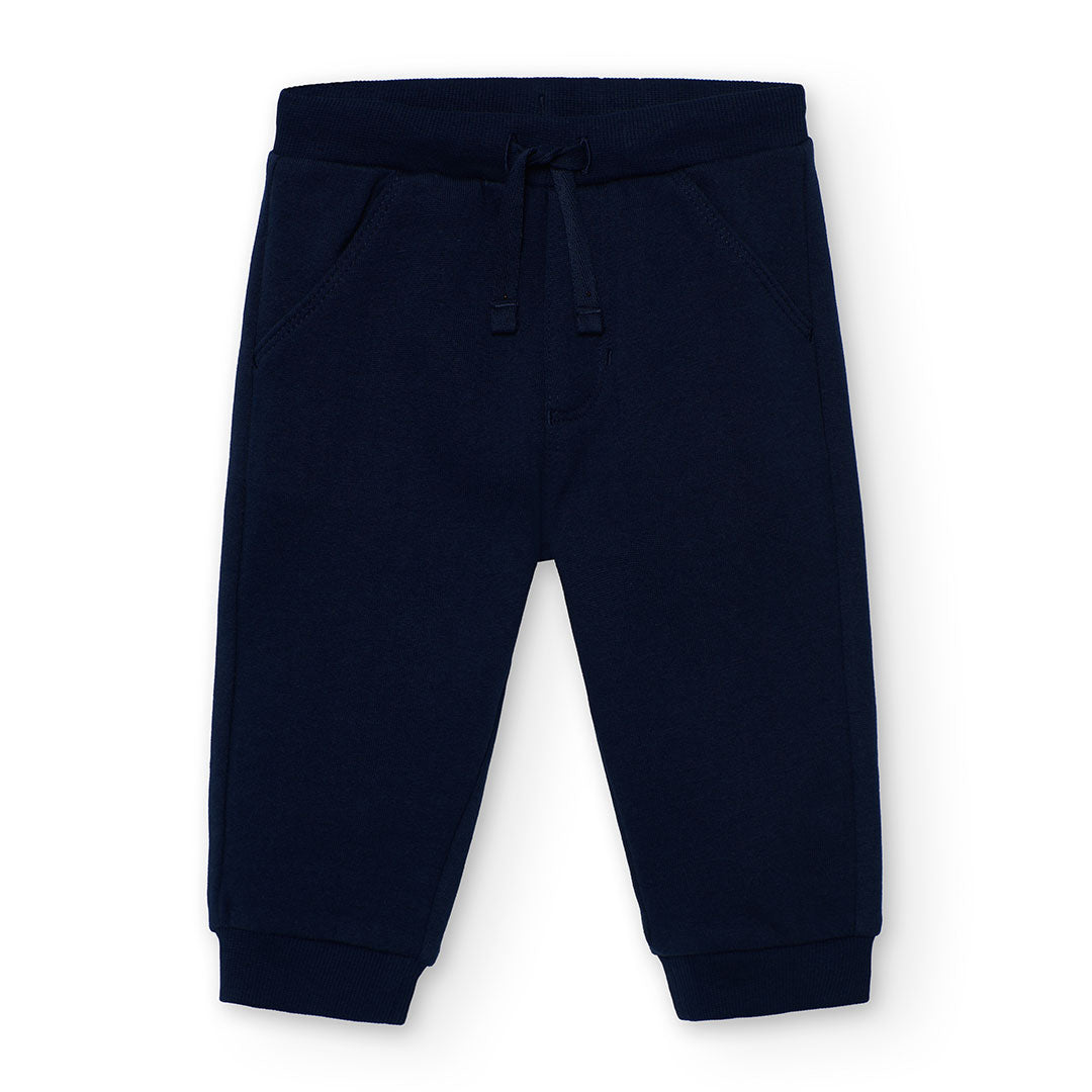 Conjunto de pants con sudadera roja mini niño