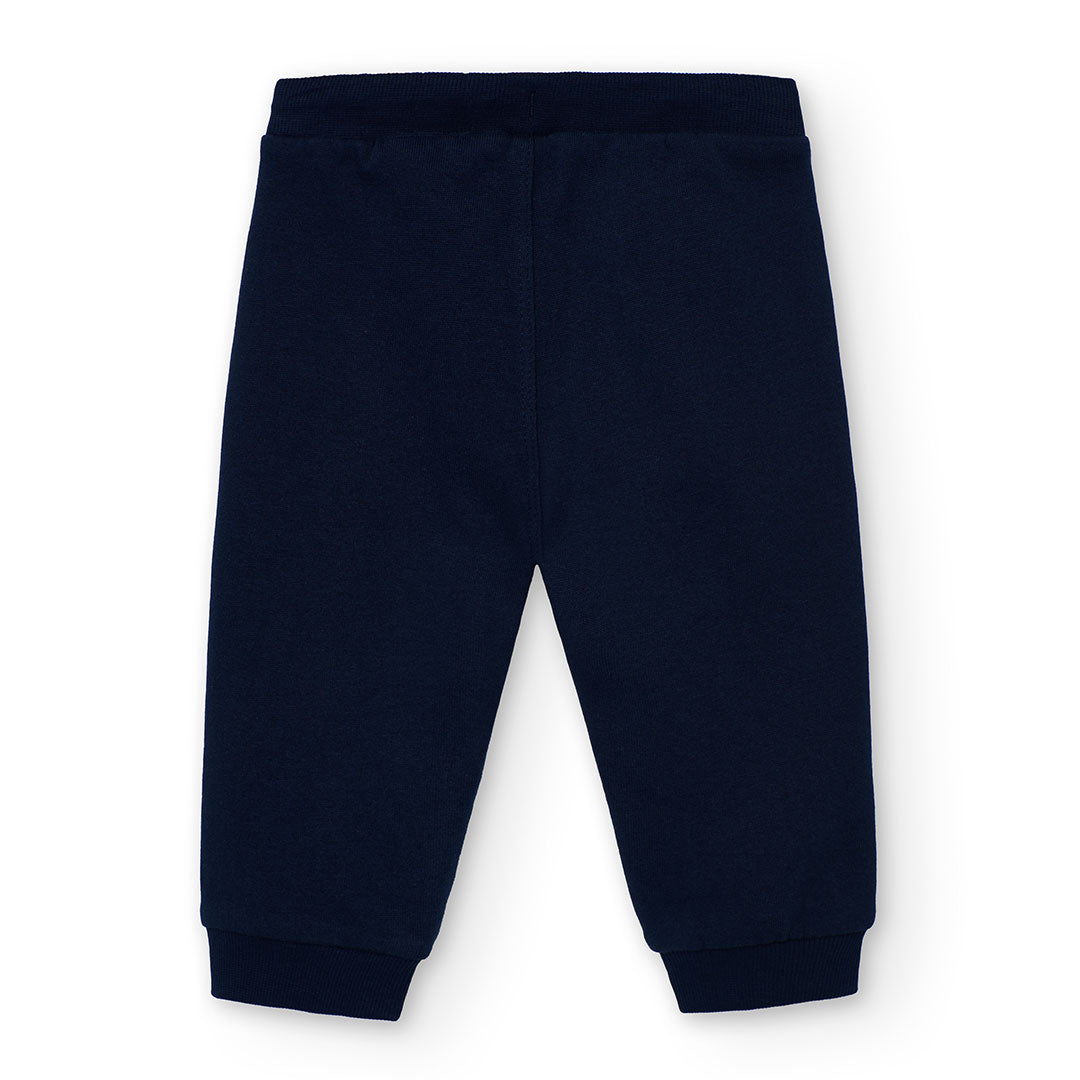 Conjunto de pants con sudadera roja mini niño