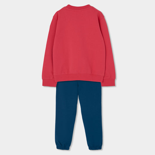 Conjunto de pants magenta mini niña