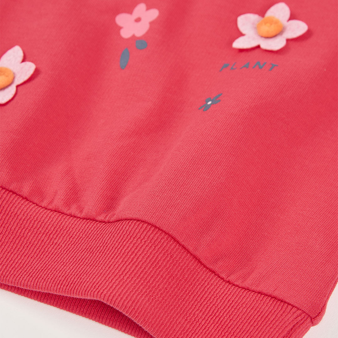 Conjunto de pants magenta mini niña