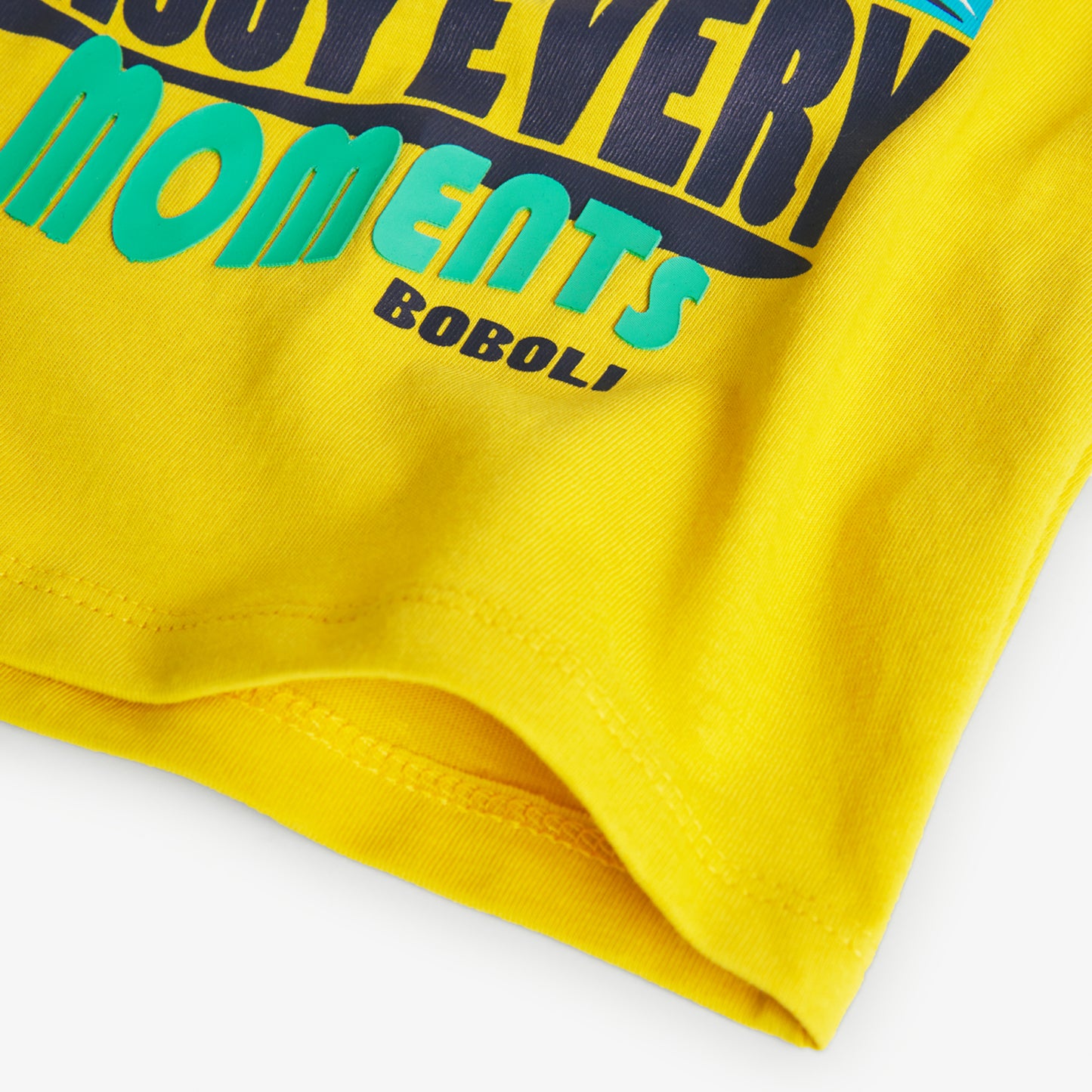 Playera punto amarilla mini niño – Petite Luné Moda Infantil