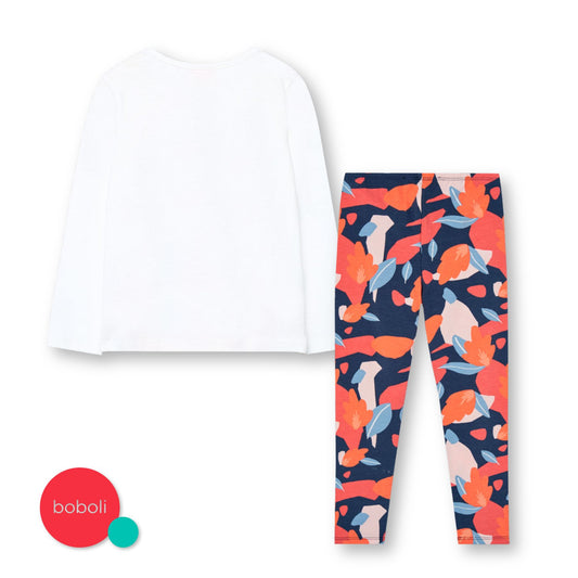 Conjunto snow blusa con leggings niña jr