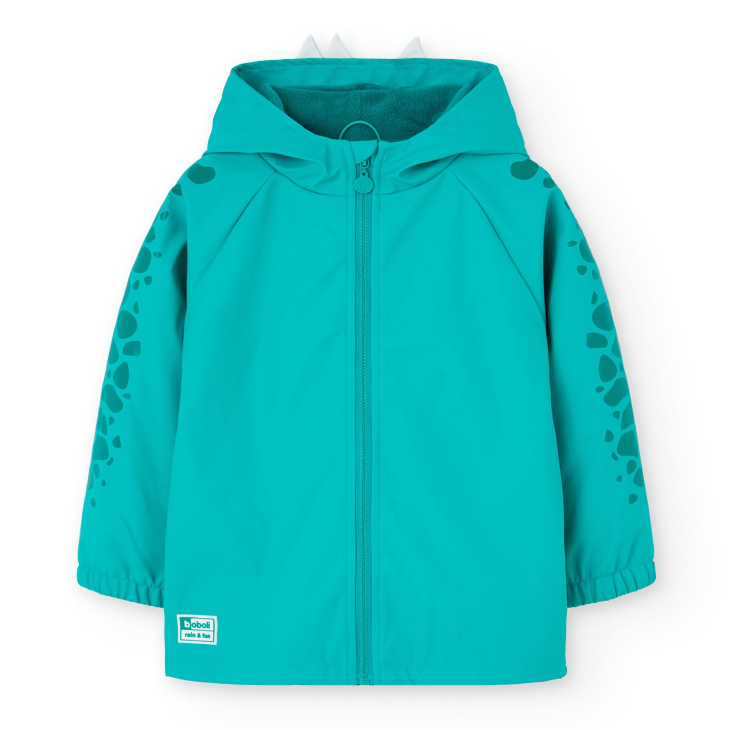 Impermeable con capucha dino mini niño