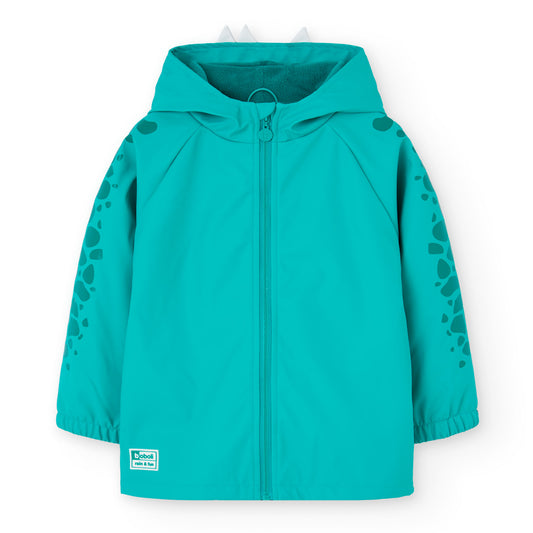 Impermeable con capucha dino mini niño