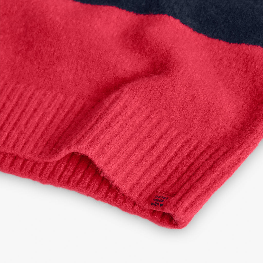 Conjunto tricot multicolor niña jr