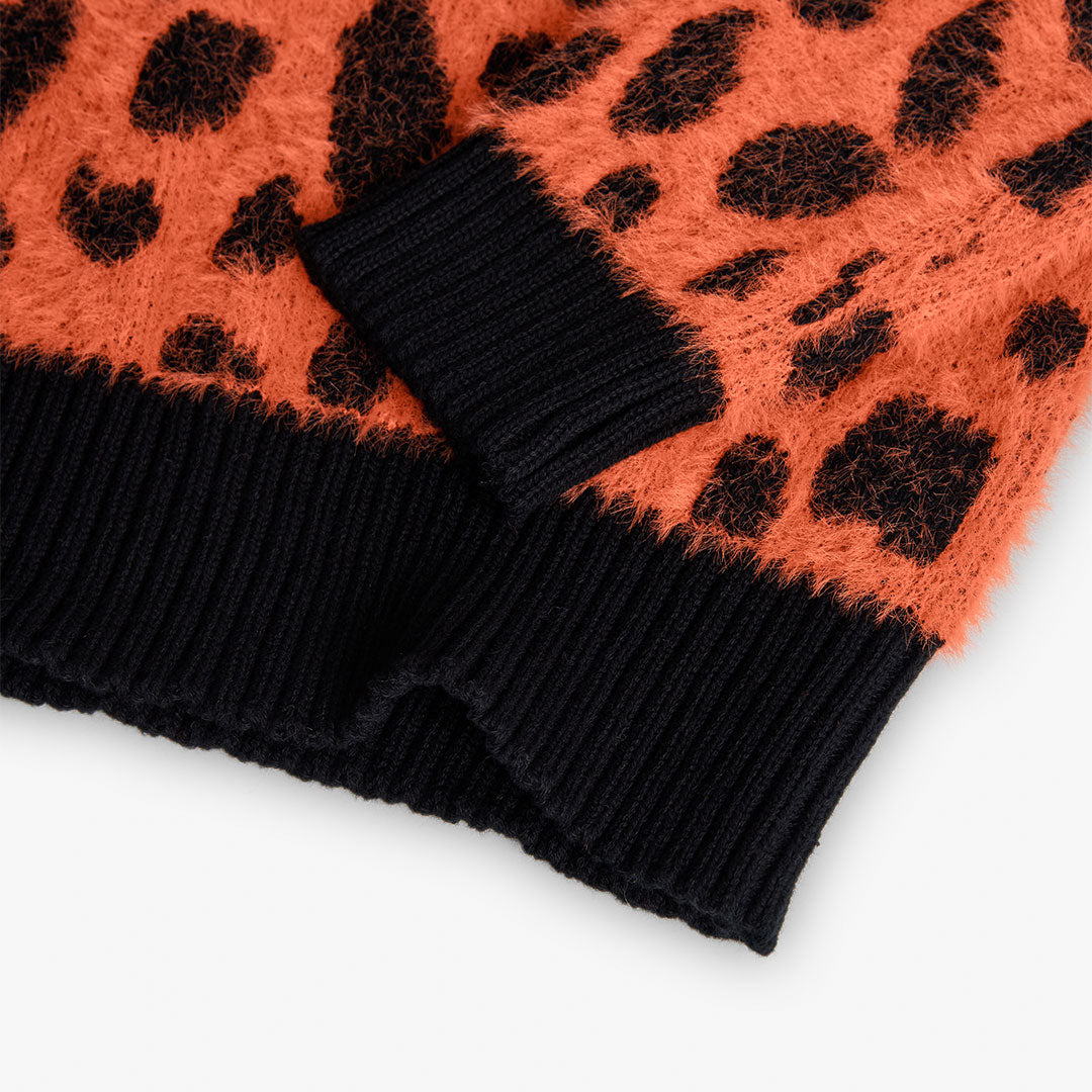 Suéter animal print niña jr