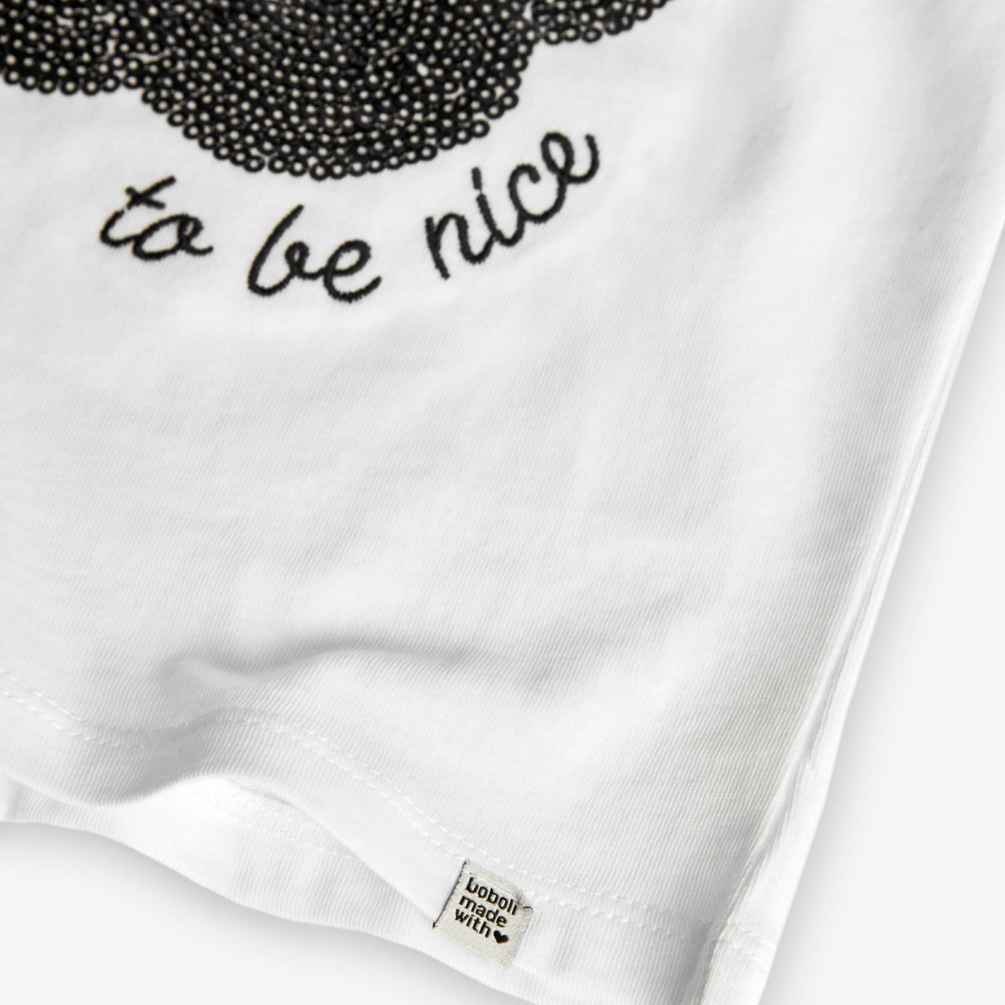 Conjunto blusa con falda negra combinada para niña jr