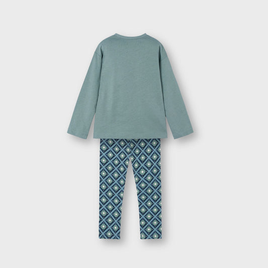 Conjunto leggings salvia mini niña