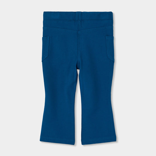 Pantalón sarga azul marino mini niña
