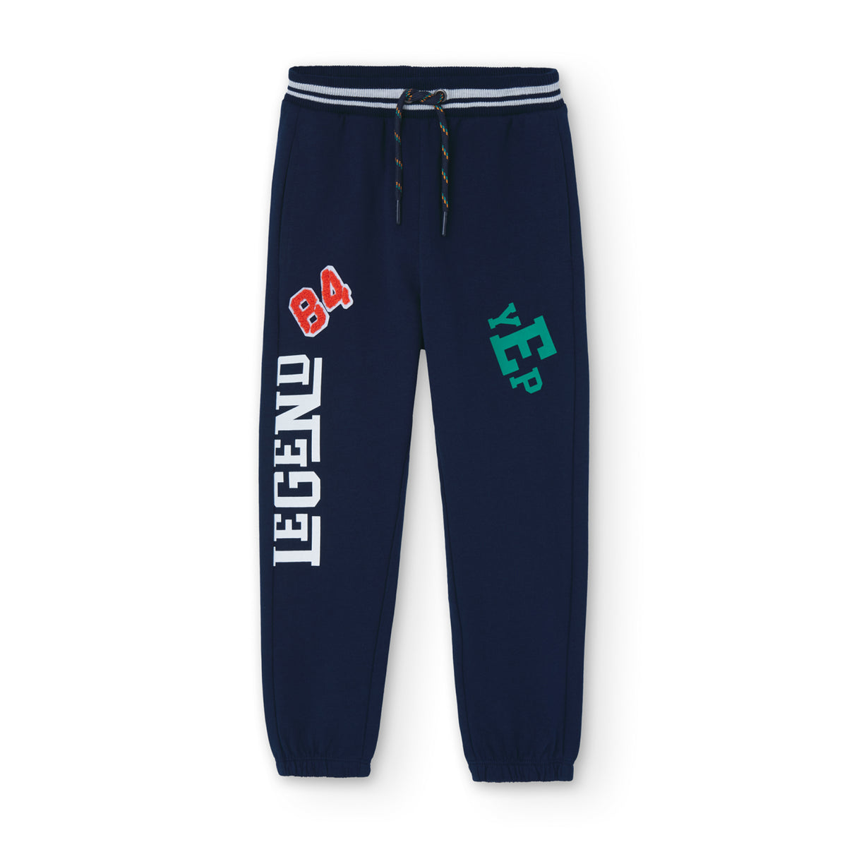 Conjunto de pants felpa naranja Legend mini niño