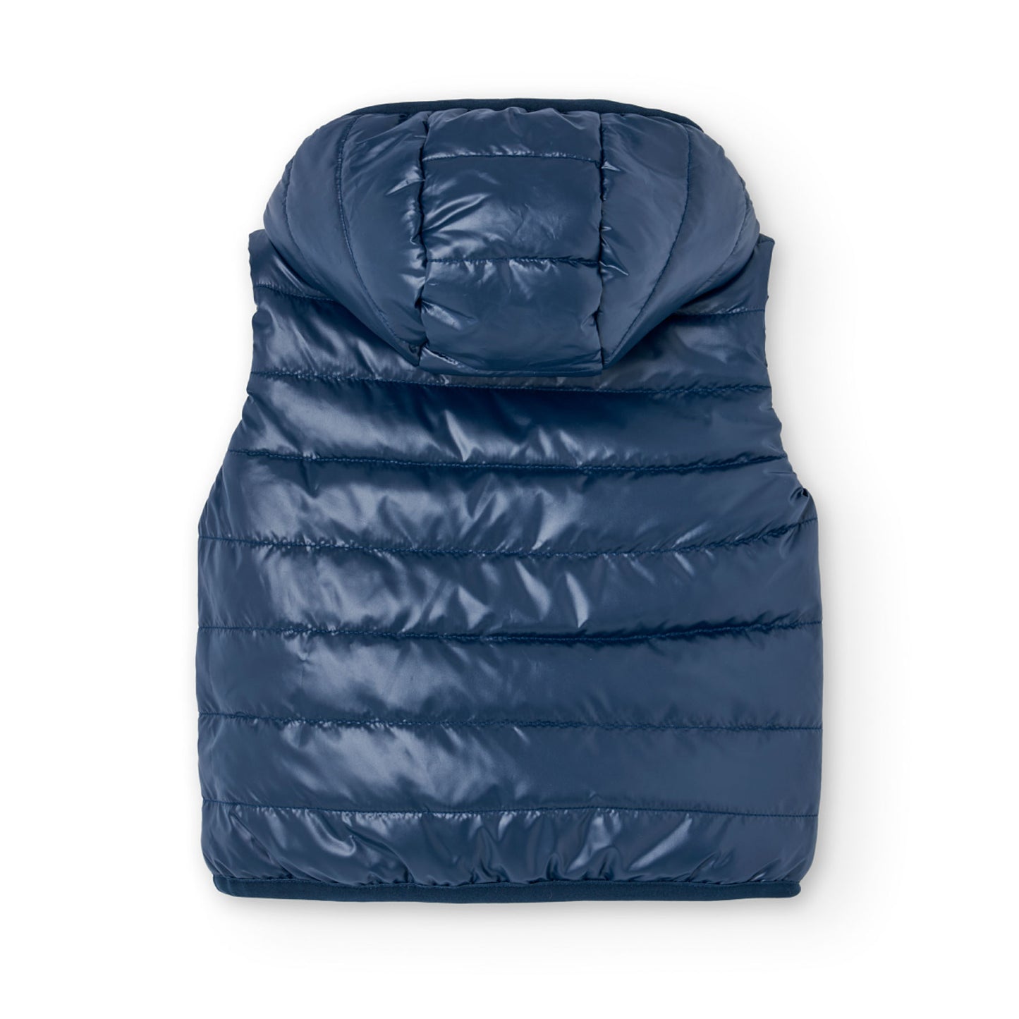 Chaleco reversible azul con verde niño jr