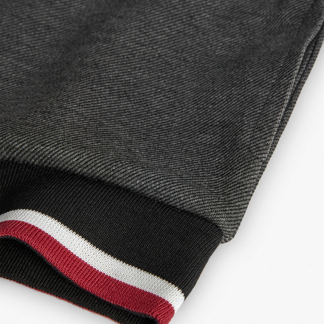 Conjunto de pants negro punto fantasía niño jr