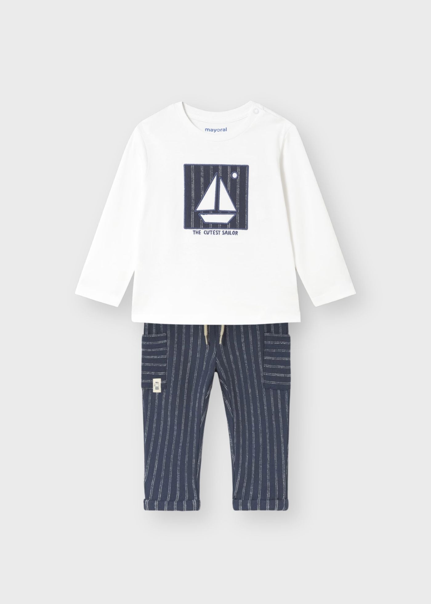 Conjunto playera con pantalón para bebé niño