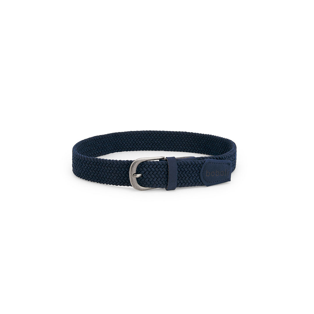 Cinturón trenzado azul marino mini niño y niño jr