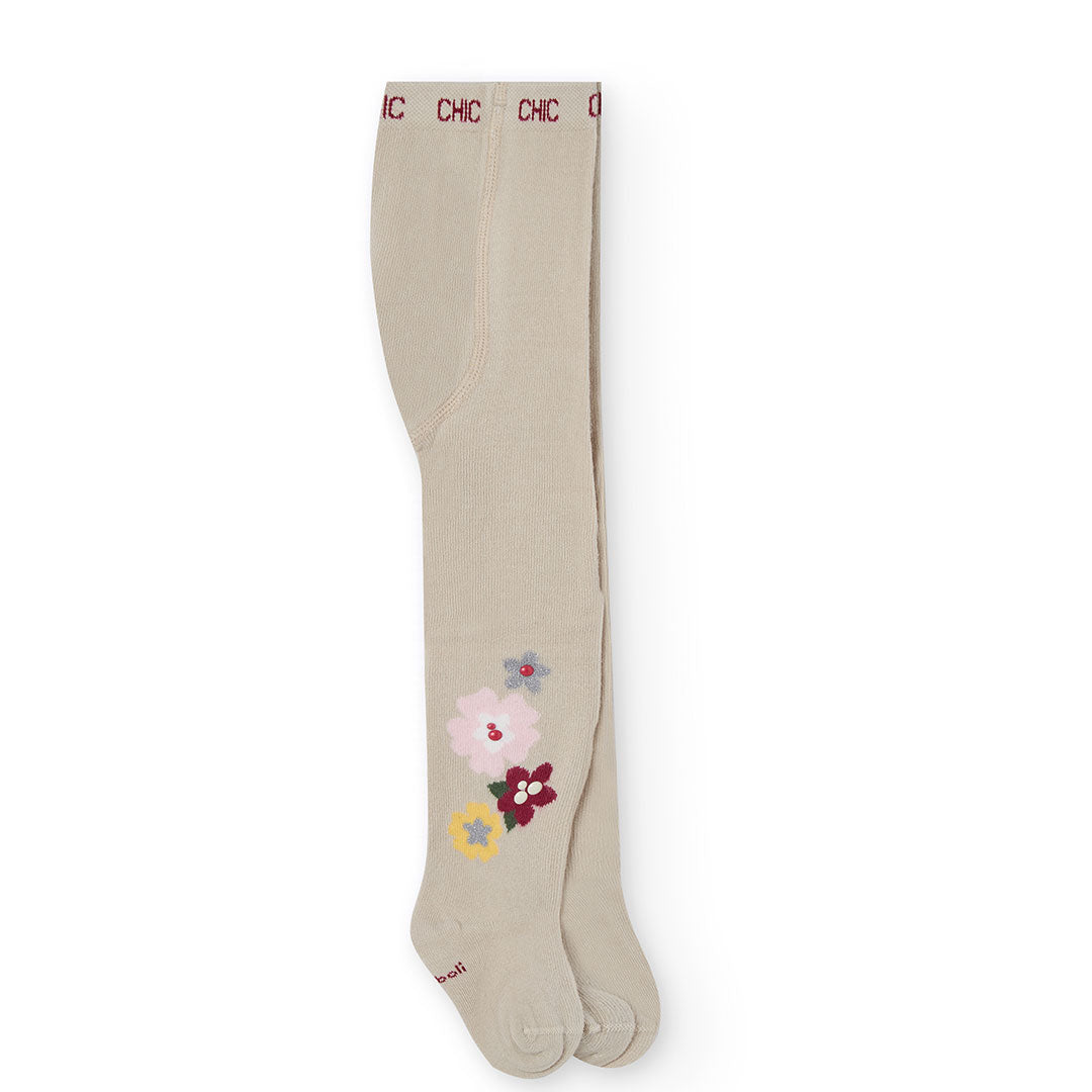 Vestido tricot frambuesa con mallas mini niña