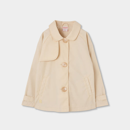 Gabardina impermeable lino mini niña