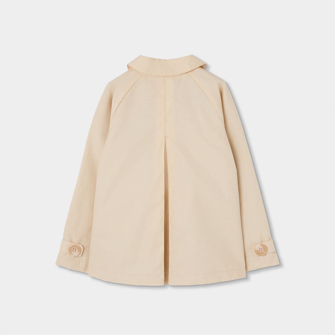 Gabardina impermeable lino mini niña