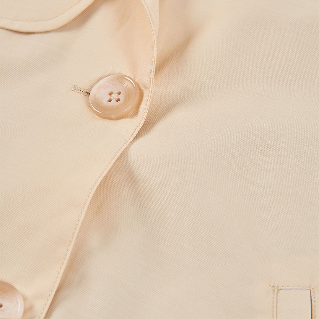 Gabardina impermeable lino mini niña