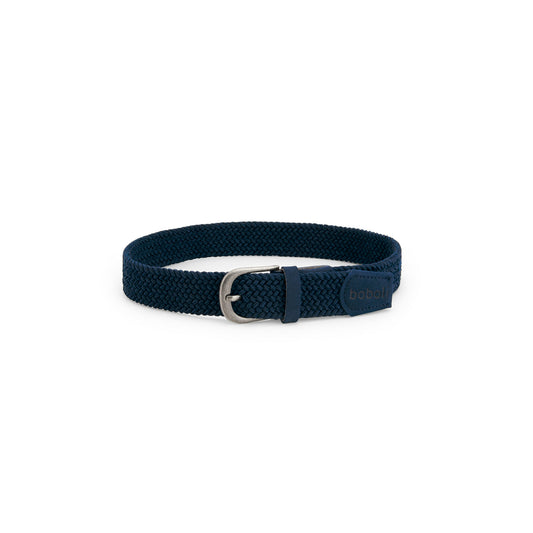 Cinturón trenzado azul marino mini niño y niño jr