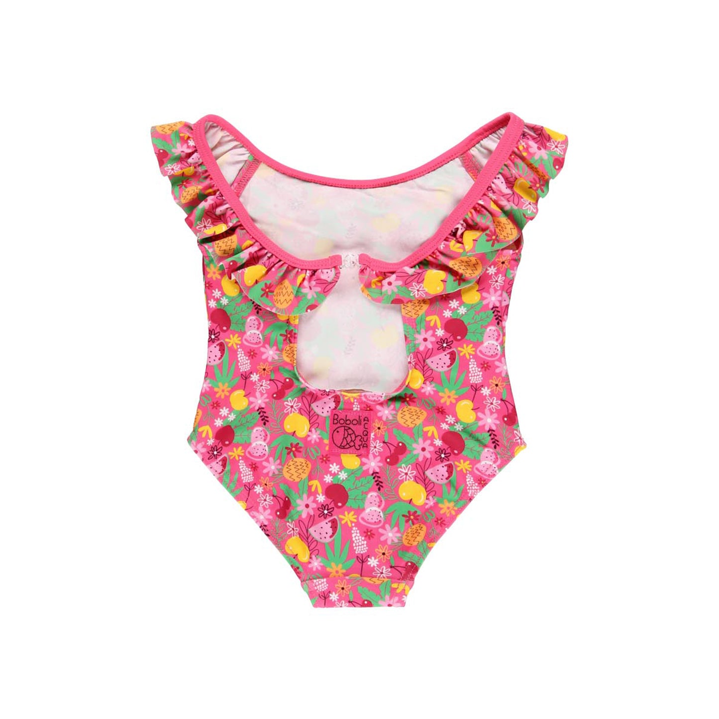 Traje de baño frutas olanes bebé niña