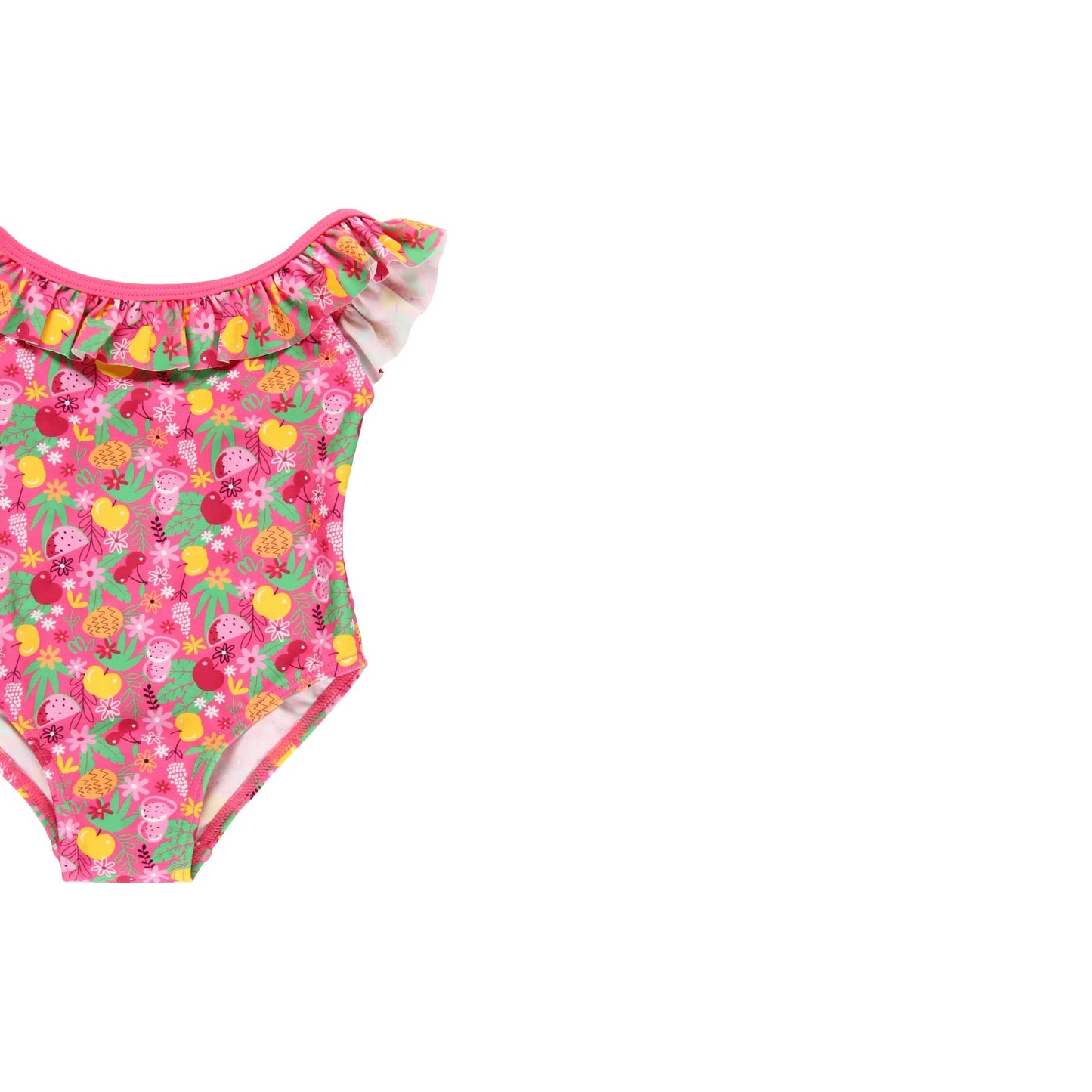 Traje de baño frutas olanes bebé niña