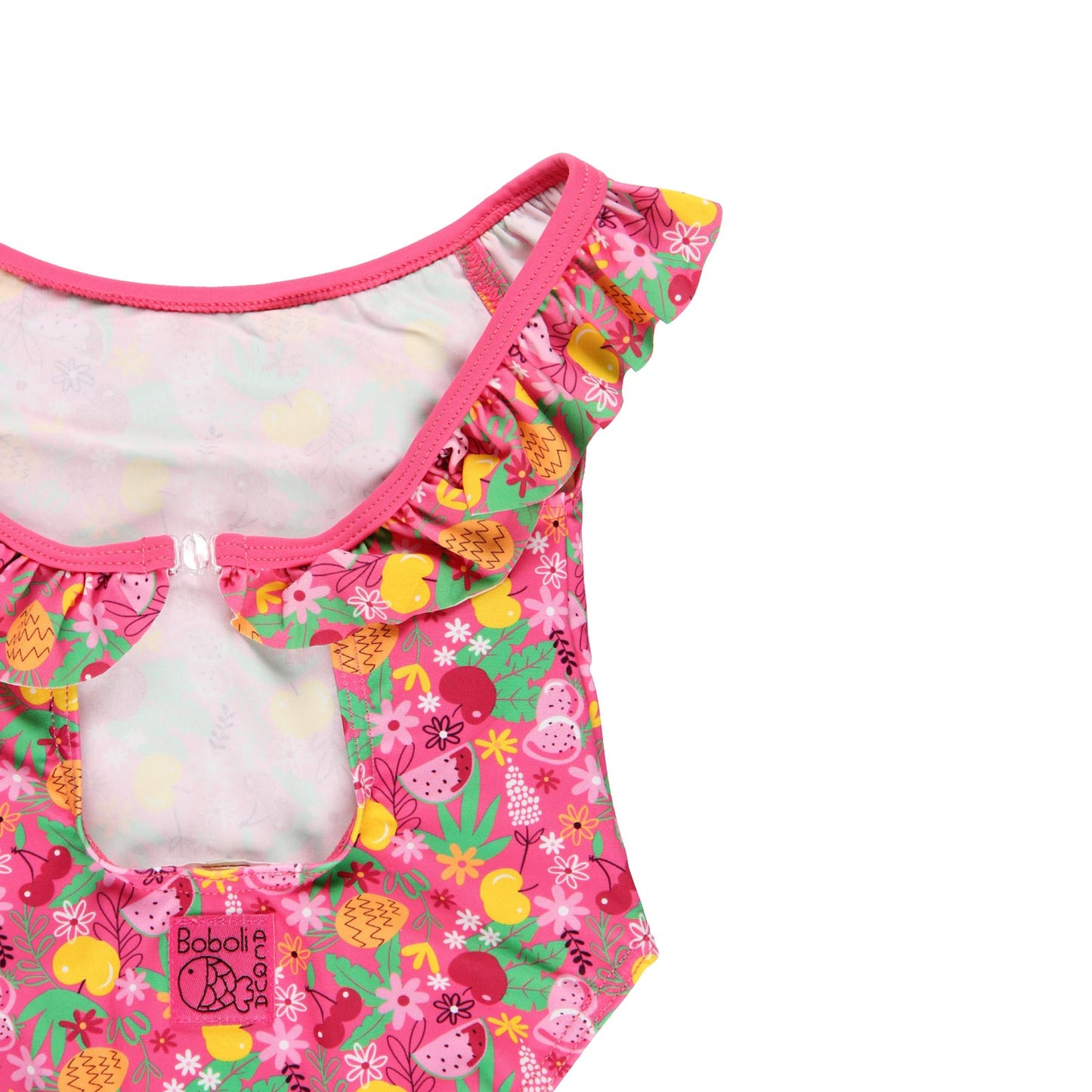 Traje de baño frutas olanes bebé niña