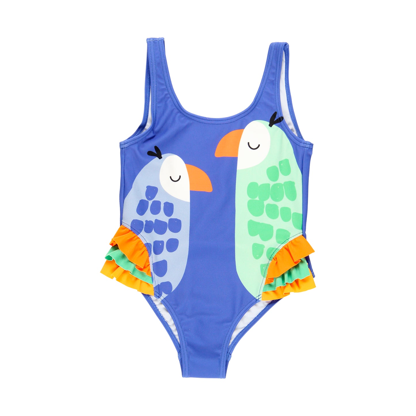 Traje de baño tucanes mini niña
