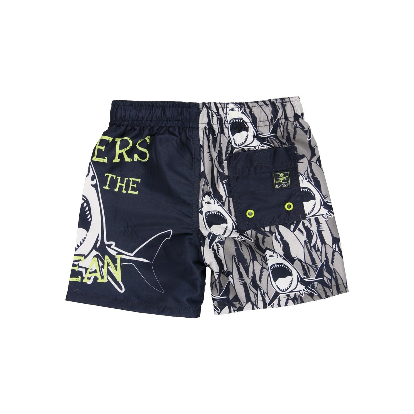 Traje de baño short tiburón mini niño
