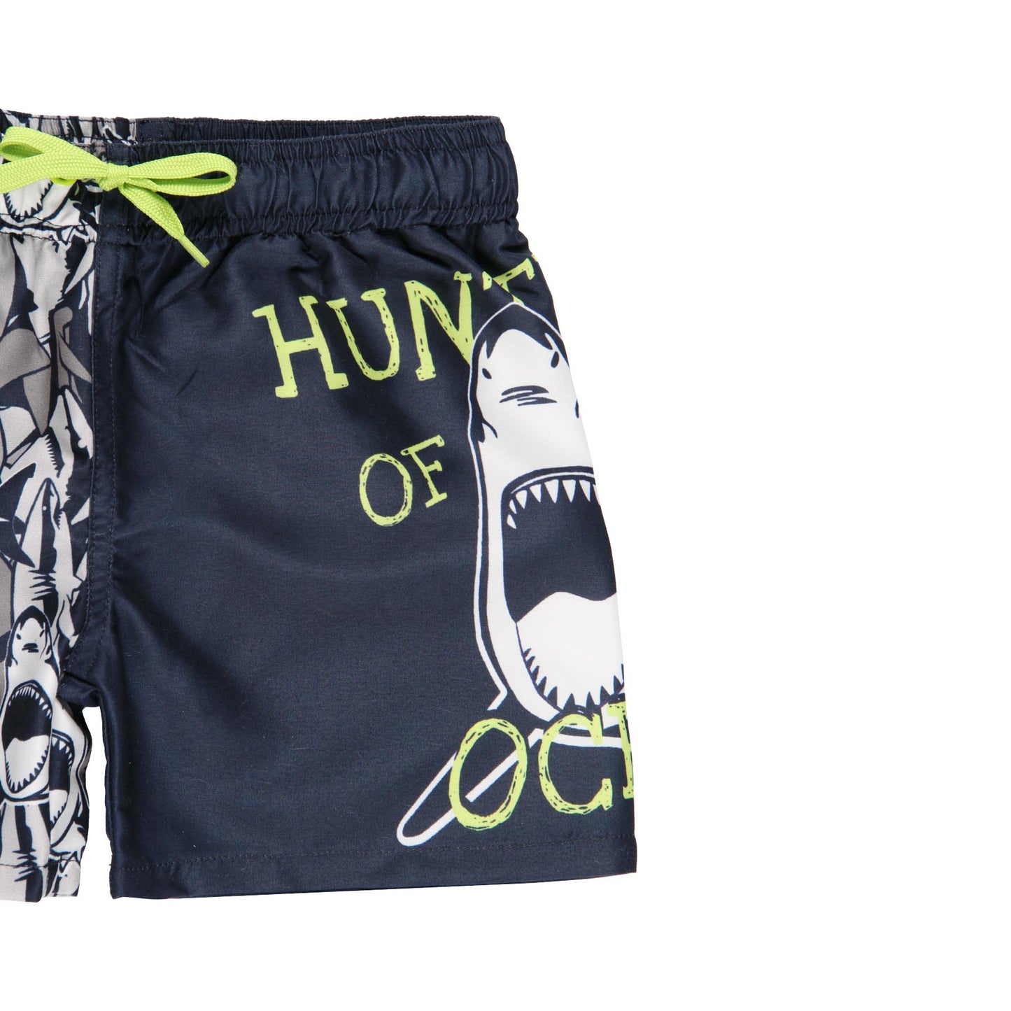 Traje de baño short tiburón mini niño