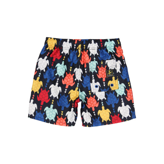 Traje de baño short tortugas niño jr