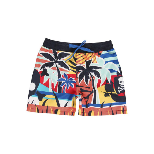 Traje de baño short pirata mini niño jr