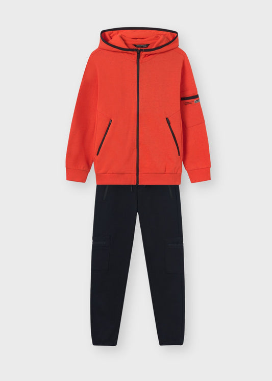 Conjunto de pants negro niño jr