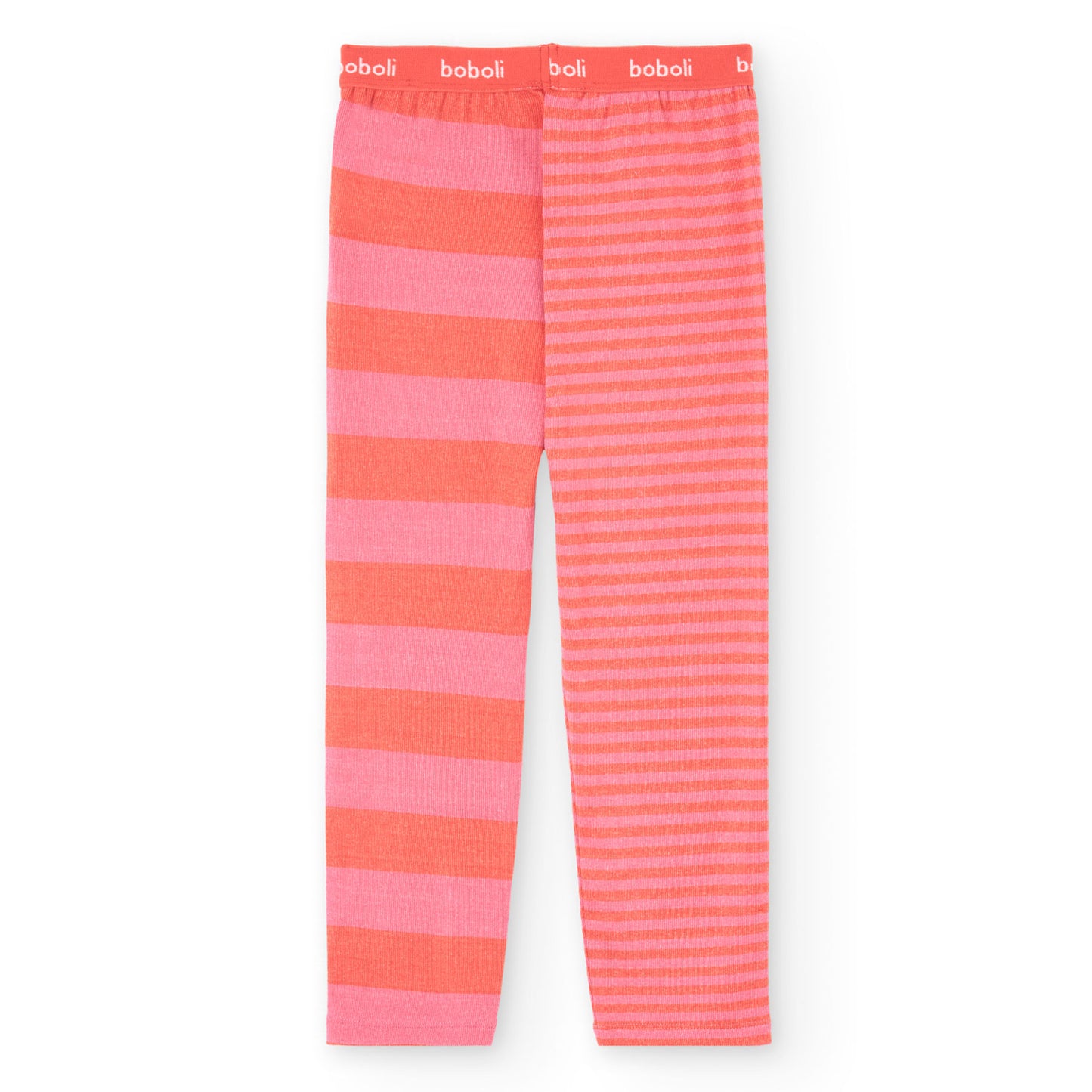 Pijama coral bicolor mini niña y niña jr
