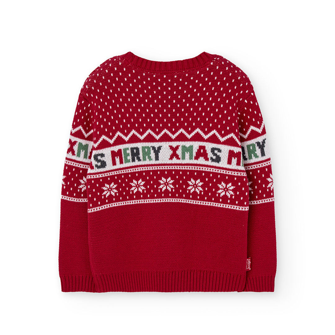 Suéter rojo navideño Xmas unisex