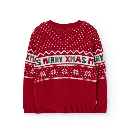 Suéter rojo navideño Xmas unisex