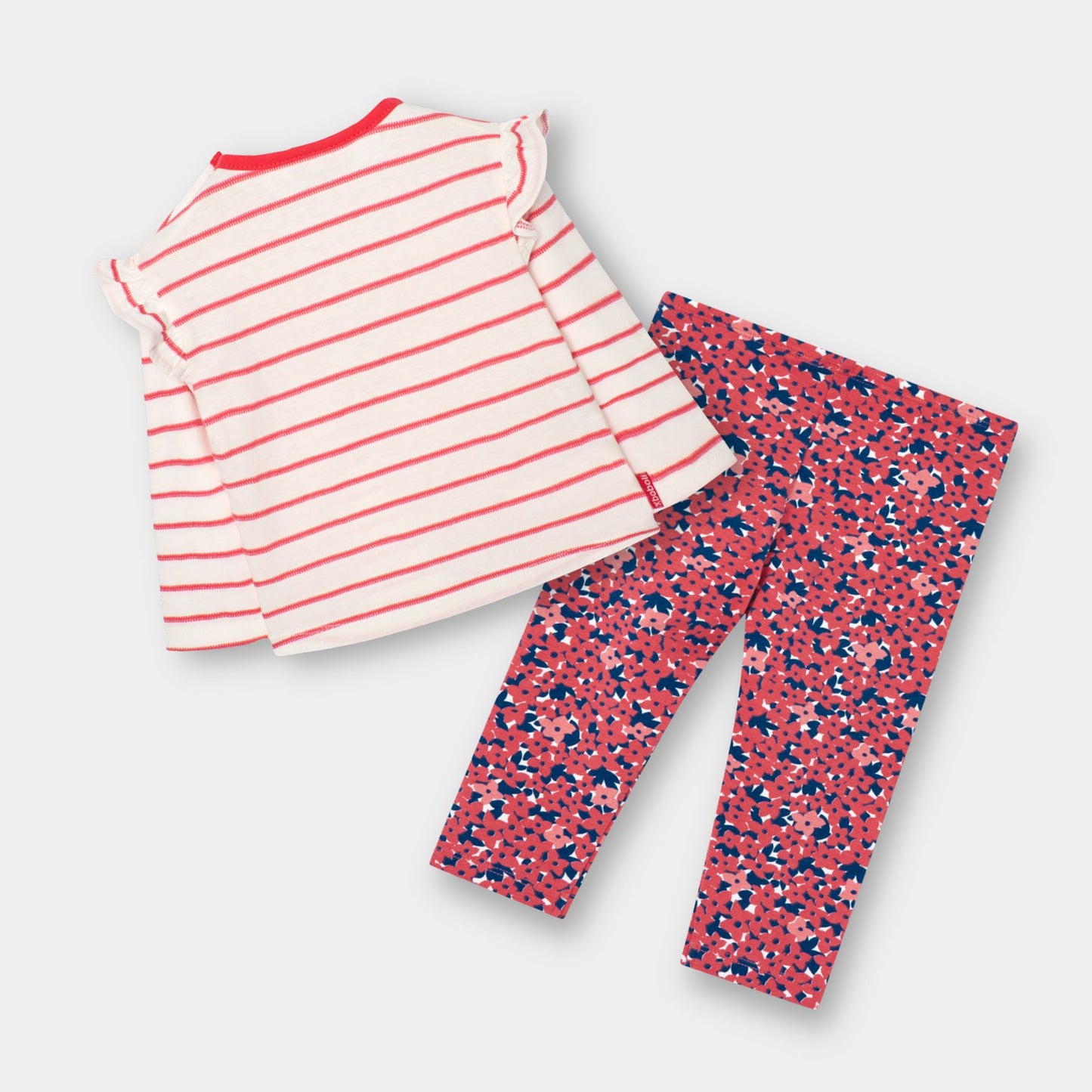 Conjunto Sea Side blusa con leggings mini niña